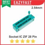 ZIF ZIP Socket 28p 28 Pin 28Pin DIP Dudukan IC Atmega 328 328p Arduino