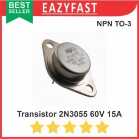 Transistor Jengkol 2N3055 NPN Final Power Driver 60V 15A 115W TO-3