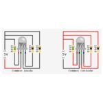 LED 5mm RGB CC 4P Common Cathode Katoda 3 Warna 4 Kaki Pin Clear - Image 2
