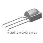 Infrared Receiver Sensor Penerima Cahaya Infra Red IR Remote Metal - Image 3