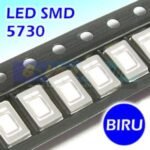 LED SMD 5730 Blue BIRU 0.4W 3.1-3.4V Lampu Ultra Bright Chip Baru - Image 2