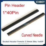 Pin Header Female Siku 90 Betina 40 1x40 Row PCB 2.54mm Right Angle - Image 2