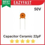 C Capacitor Kapasitor Ceramic Keramik 22pf 22 pf 50V