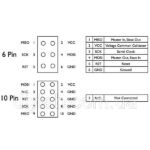 AVR ISP ASP Adapter STK500 Programming Board Converter 10 Pin to 6 Pin - Image 3