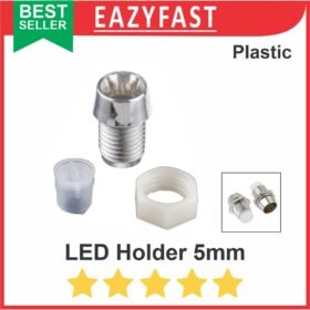 LED Holder 5mm 5 mm Dudukan Lampu Plastik Isolator
