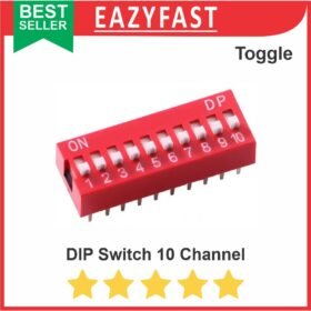 DIP Slide Switch 10 P 10P Pin Ch Channel Saklar Geser Mini Toggle PCB