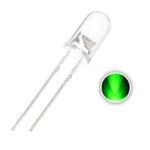 LED 5mm Clear Green Hijau - Image 2
