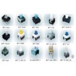 Self Lock Switch Latch 7x7 8x8 6p 6 Pin P Kaki Power Push Button KFT - Image 2