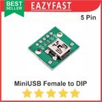 Female Betina Mini USB to DIP Converter Breakout Board Adapter PCB