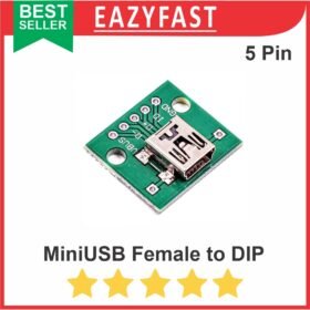 Female Betina Mini USB to DIP Converter Breakout Board Adapter PCB