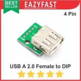 Female Betina USB 2.0 to DIP Converter Breakout Board Adapter PCB