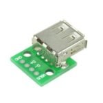 Female Betina USB 2.0 to DIP Converter Breakout Board Adapter PCB - Image 2