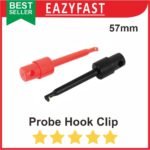 Hook Clip Probe Test Klip Kail Jepit Capit Kaki Komponen 57mm