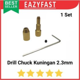 Drill Chuck Collet Motor Dinamo Kuningan Kepala Mata Bor Jepit