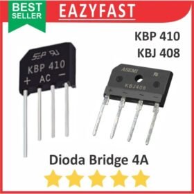 Dioda Kiprok Bridge 4A 4 A Ampere Diode Rectifier KBP410 KBJ408 Jembatan Penyearah AC DC Sisir Meja Kotak KBU KBP KBJ KBL GBU GBJ KBPC 406 407 408 410