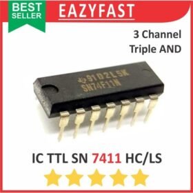 IC TTL SN 7411 N HC LS DIP Gerbang Logika 3 Input NAND Logic Gate SN74HC11 SN74LS11 SN74HC11N SN74LS11N 74HC11 74LS11