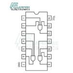 IC TTL SN 7411 N HC LS DIP Gerbang Logika 3 Input NAND Logic Gate SN74HC11 SN74LS11 SN74HC11N SN74LS11N 74HC11 74LS11 - Image 2