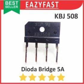 Dioda Kiprok Bridge 5A 5 A Ampere Diode Rectifier KBJ508 Jembatan Penyearah AC DC Sisir Meja Kotak KBU KBP KBJ KBL GBU GBJ KBPC 506 507 508 510