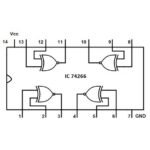 IC TTL SN 74266 N HC LS DIP Gerbang Logika XNOR Logic Gate SN74HC266 SN74LS266 SN74HC266N SN74LS266N 74HC266 74LS266 - Image 2
