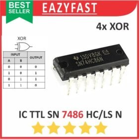 IC TTL SN 7486 N HC LS DIP Gerbang Logika XOR Logic Gate SN74HC86 SN74LS86 SN74HC86N SN74LS86N 74HC86 74LS86