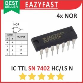 IC TTL SN 7402 N HC LS DIP Gerbang Logika NOR Logic Gate SN74HC02 SN74LS02 SN74HC02N SN74LS02N 74HC02 74LS02