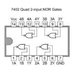 IC TTL SN 7402 N HC LS DIP Gerbang Logika NOR Logic Gate SN74HC02 SN74LS02 SN74HC02N SN74LS02N 74HC02 74LS02 - Image 2