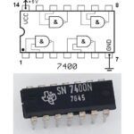 IC TTL SN 7400 N HC LS DIP Gerbang Logika NAND Logic Gate SN74HC00 SN74LS00 SN74HC00N SN74LS00N 74HC00 74LS00 - Image 2