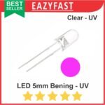 LED 5mm Clear UV Ultraviolet Ultra Violet