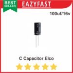 C Capacitor Elco 1000uf / 16v 1000uf/16v 16 volt Kapasitor Elko - Image 2