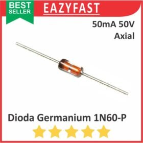 Dioda Germanium 1N60 P 1N60P Kaca Glass Diode Axial RF Signal 5mA 50V