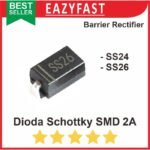 Dioda Schottky SMD 2A SS24 SS26 SR206 2 A Barrier Rectifier Diode D