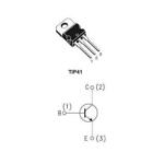 Transistor TIP41 TIP41C TIP 41 C NPN Final Power Driver Switch TO-220 - Image 4
