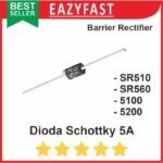 Dioda Schottky 5A 5 A SR510 SR560 SR5100 SR5200 SR Barrier Diode