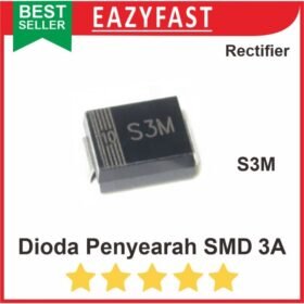 Dioda SMD 3A S3M 1N5408 1N 5408 3 A Ampere Diode Rectifier D 1000V 1KV