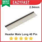 Pin Header Male Long Jantan Tulang Ikan Row 1x40 PCB