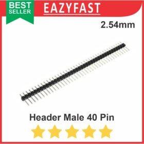 Pin Header Male Jantan Tulang Ikan PCB 1x40