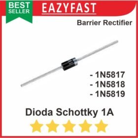 Dioda Schottky 1A 1 A 1N5817 1N5818 1N5819 Barrier Rectifier Diode D