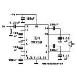 IC Audio Power Amplifier TEA2025 TEA 2025 B Transistor Chip Ampli Speaker Aktif Sound System HiFi - Image 3