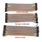 Kabel Jumper Male to Female 30cm 30 cm 40p 40 Pin Pcs Arduino Dupont - Image 2