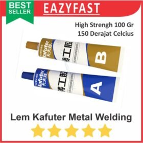 Lem Epoxy Campur AB Kafuter 100 Plastic Steel Glue Dempul Besi Tambal