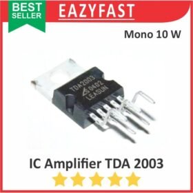 IC Audio Power Amplifier TDA2003 TDA 2003 Transistor Chip Ampli Speaker Aktif Sound System HiFi