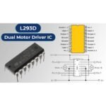 IC Driver Motor DC L293 L293D DIP 0.6A 4Ch 4 Ch Channel Dual H Bridge Dinamo L 293 D 293D - Image 2