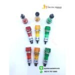 Lampu Pilot Lamp 12V DC 12 Volt Box Panel Case Casing LED Indikator 12 10 mm 12mm 10mm M10 Sedang - Image 3
