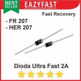 Dioda Ultra Fast 2A FR207 HER207 2 A Ampere High Speed Recovery Diode