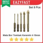 Mata Bor Tungsten Tombak Marmer Granit Kaca Keramik Set 5 Pcs 4-10mm