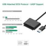 Converter USB 3.0 to SATA Adapter Reader HDD SSD Laptop Komputer 2.5 3.5 Inch External Power Port 12V DC - Image 4