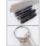 Sikat Kawat Besi Mini Jarum Kawat Ulir Kecil Set 15 Pcs in 1 Cleaning Needle Tip Brush Tools - Image 2