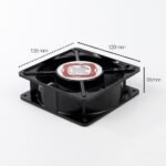 Kipas Fan 12cm 220 V Volt AC 30 W Watt Listrik PLN 12x12 220V High Speed Cooler Cooling Exhaust Sunon Snuon - Image 2