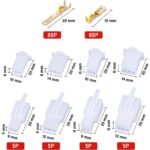 Skun Konektor Jack Socket Motor Mobil Set 200 Pcs Male Female Soket Kabel Otomotif 2.8mm 2 3 4 6 P Pin Kaki - Image 2