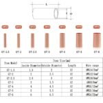 Skun Crimp Joint Slave Set 250 Pcs 1.5 - 6mm Selongsong Sambungan Kabel Tembaga Terminal Butt Wire GT - Image 3